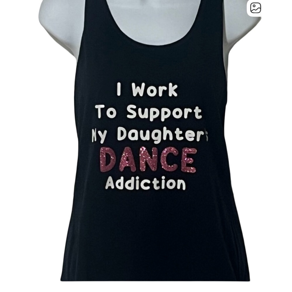NWOT adorable tank for a dance mom